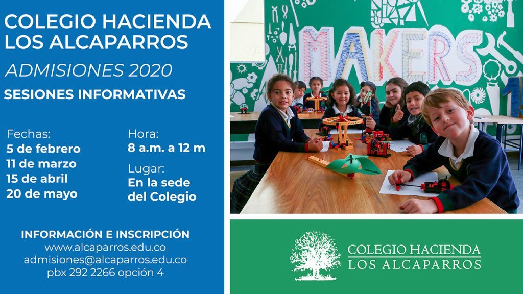 admisiones 2020 colegio hacienda los alcaparros