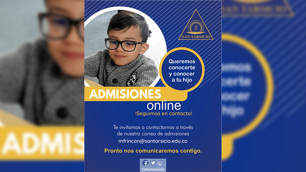colegio san tarsicio admisiones bogota