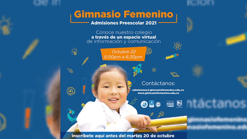 ¿Ya escogiste el colegio ideal para tu hija? 1 Gimnasio Femenino