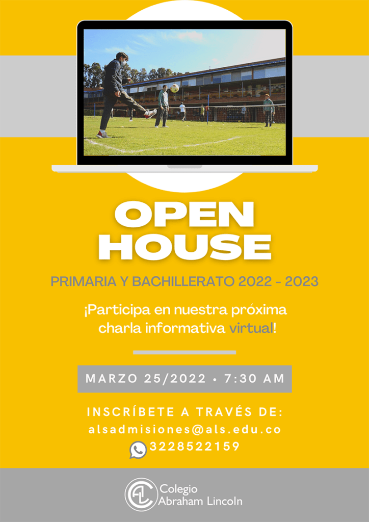 Charla informativa virtual colegio abraham lincoln