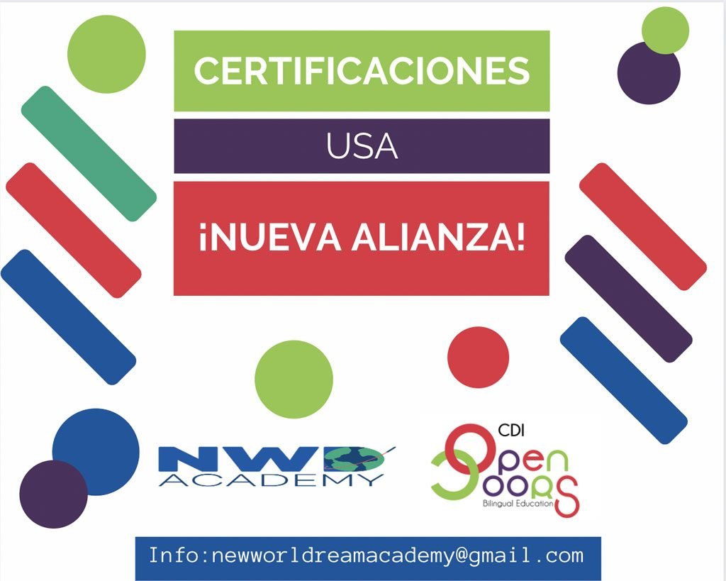 Nueva alianza del Colegio CDI Open Doors con New World Dream Academy 1 Nueva alianza del Colegio CDI Open Doors con New World Dream Academy