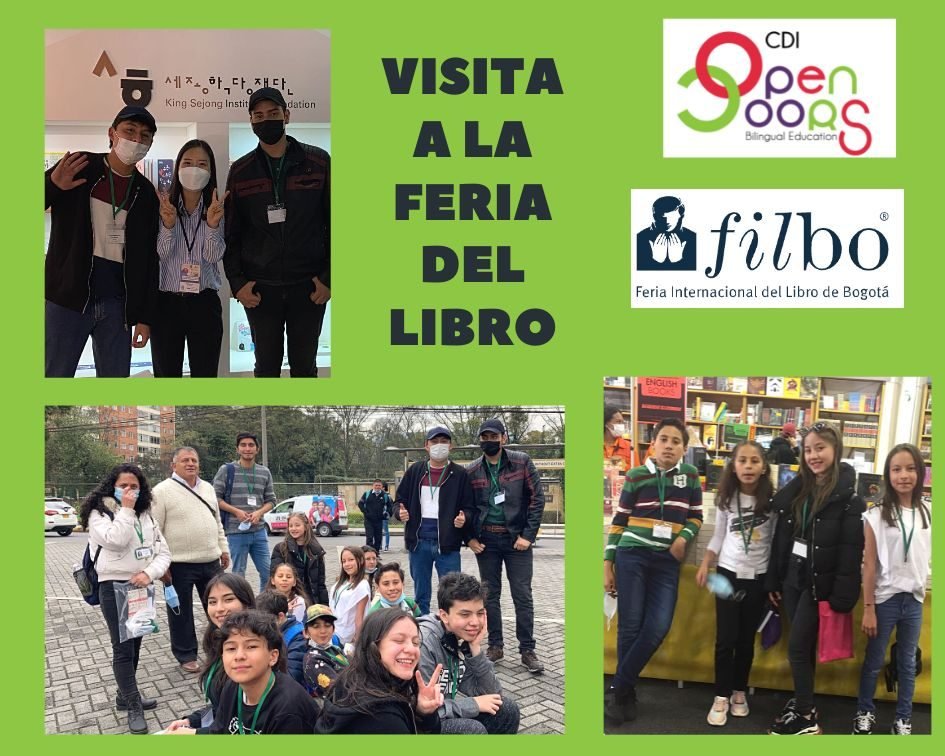 El CDI Open Doors visita la FILBO 1 El CDI Open Doors visita la Feria del libro