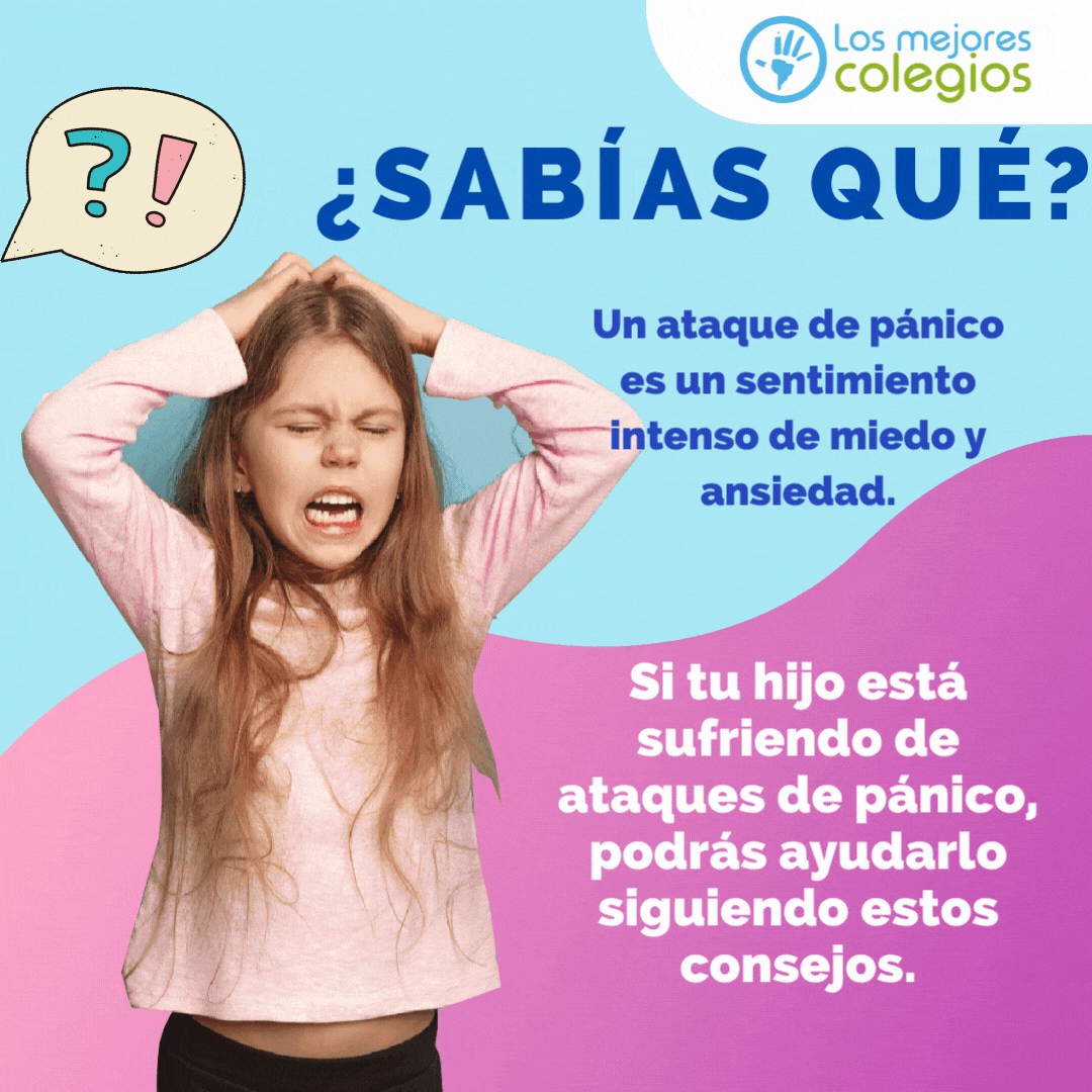 Consejos para ayudar a tu hijo en un ataque de pánico