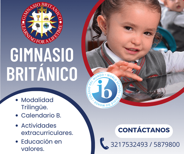 En el Gimnasio Británico tenemos admisiones abiertas