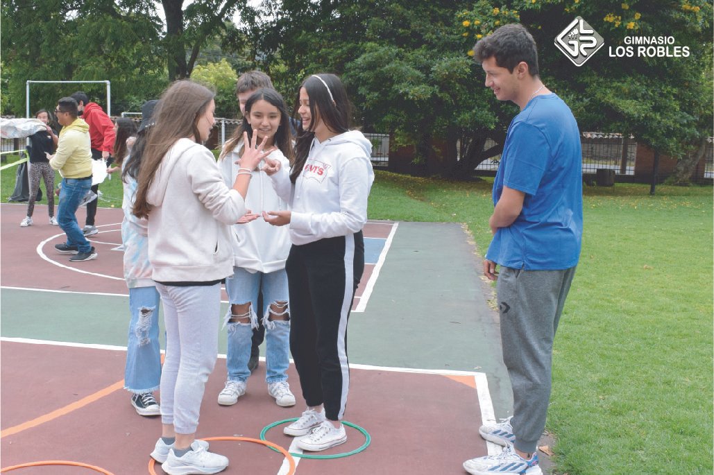 Integrarse Sanamente es de Valientes en el Gimnasio Los Robles
