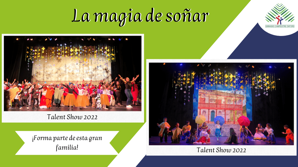 La magia de soñar 1 La magia de soñar en Gimnasio Campestre Oxford