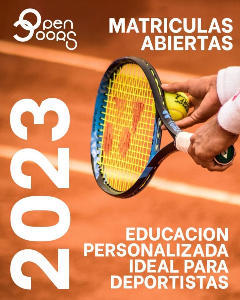 Matrículas abiertas para el 2023