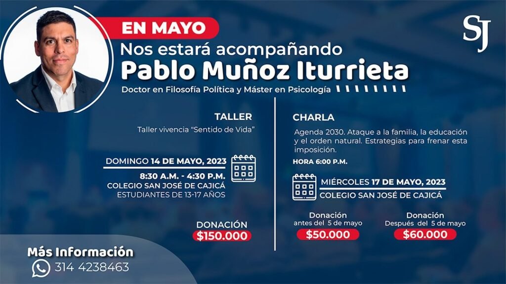 Charlas Conferencistas Pablo Munoz Colegio San Jose Cajica