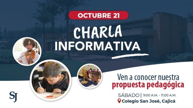 Los esperamos el 21 de octubre en nuestra Charla Informativa