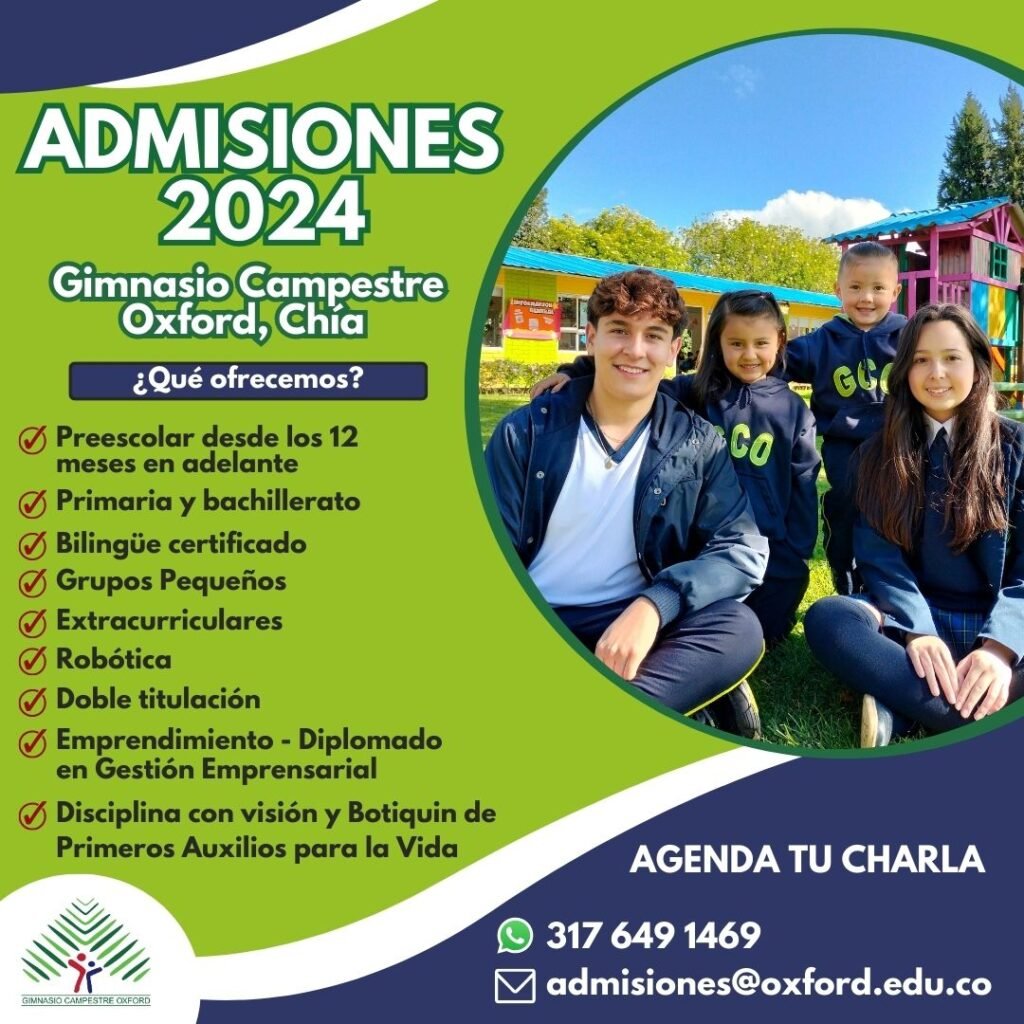 Los mejores colegios Gimnasio Campestre Oxford (Chía)