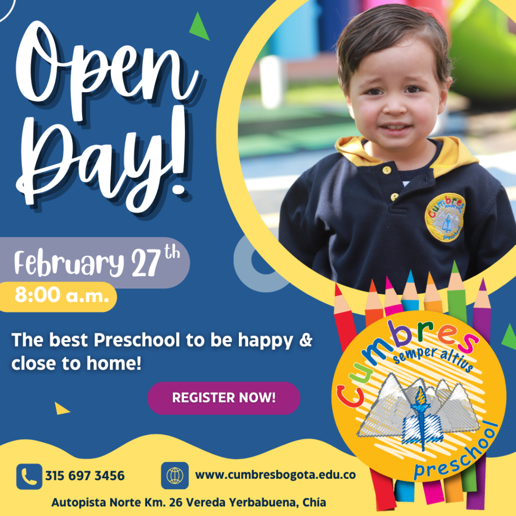 Open day Cumbres Preschool en Chia