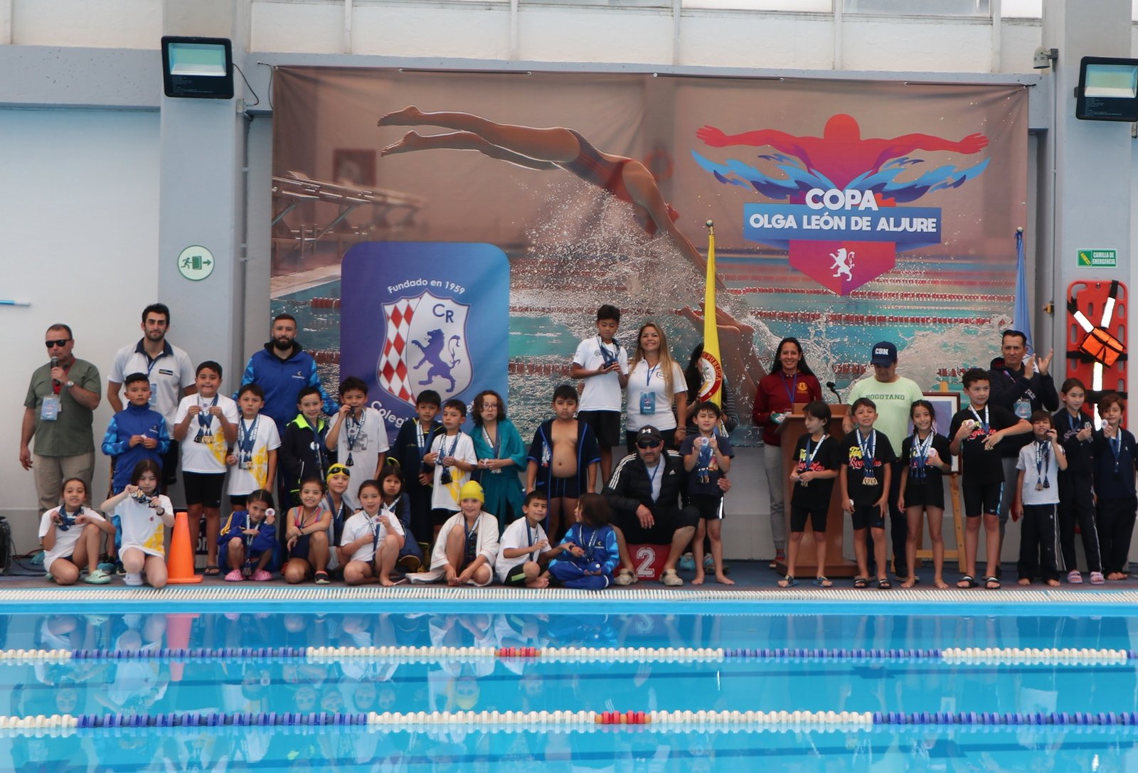 Colegio Rochester (Chía) Destaca en la Copa OLA de Natación en su Centro Acuático Solar 1 Colegio Rochester chia jpg
