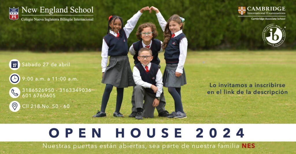 Colegio Nueva Inglaterra: ¡Descubre el futuro educativo de tus hijos en nuestro Primer Open House 2024! 1 Open house colegio nueva inglaterra 1
