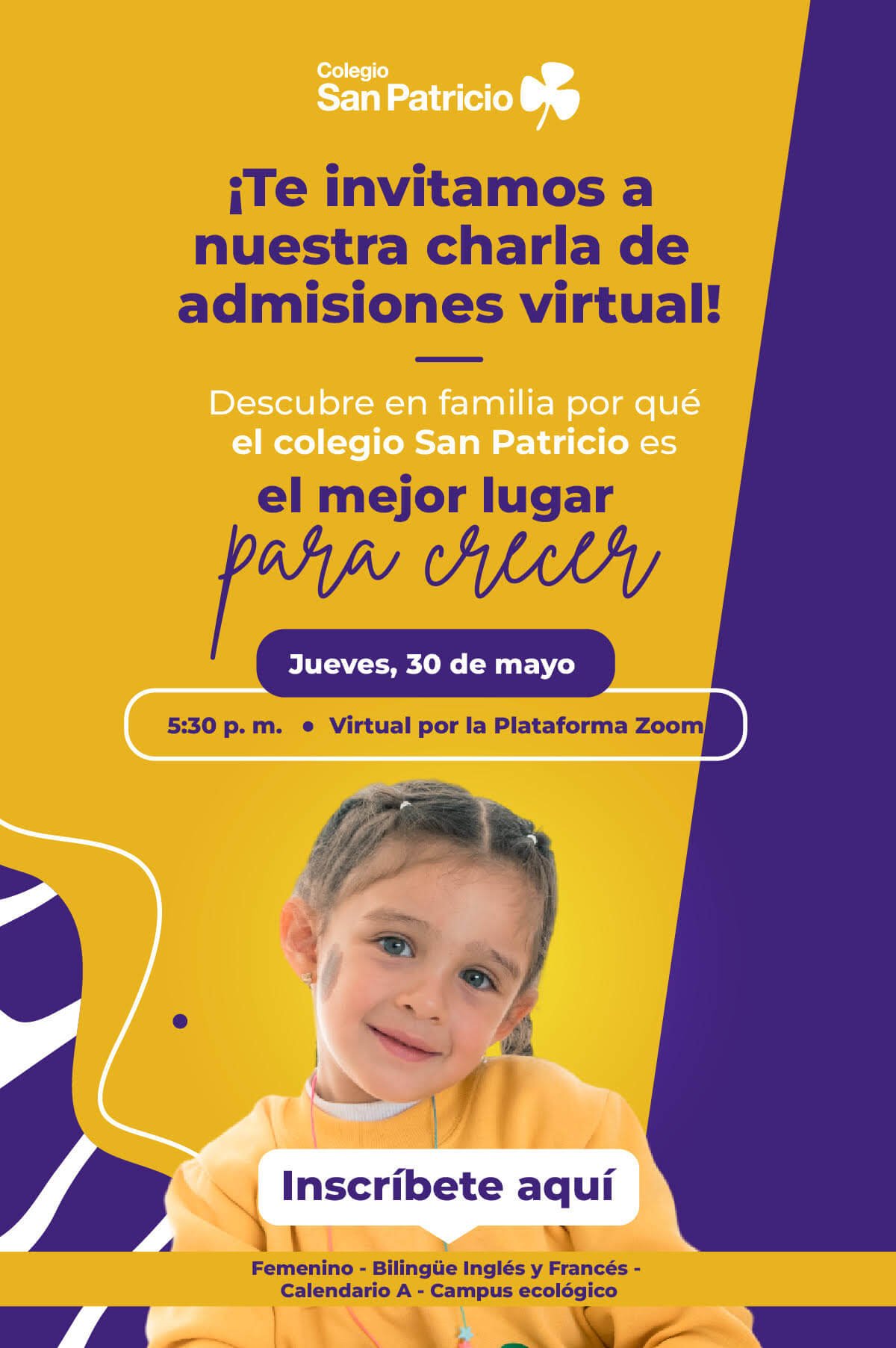 Charla de admisiones en el Colegio San Patricio Bogotá 1 Charla de admisiones en el colegio san patricio bogota