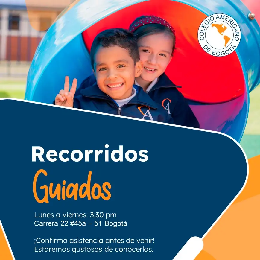 Asiste al recorrido guiado del Colegio Americano de Bogotá 2 Recorrido guiado del colegio americano de bogotá
