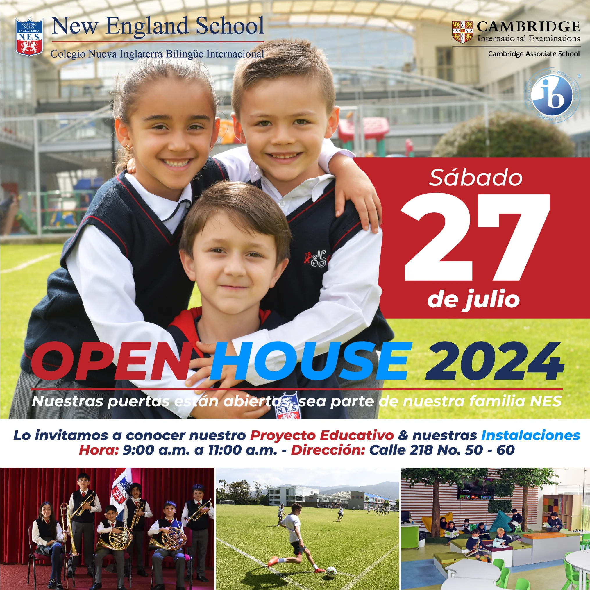 Open house 27 de julio