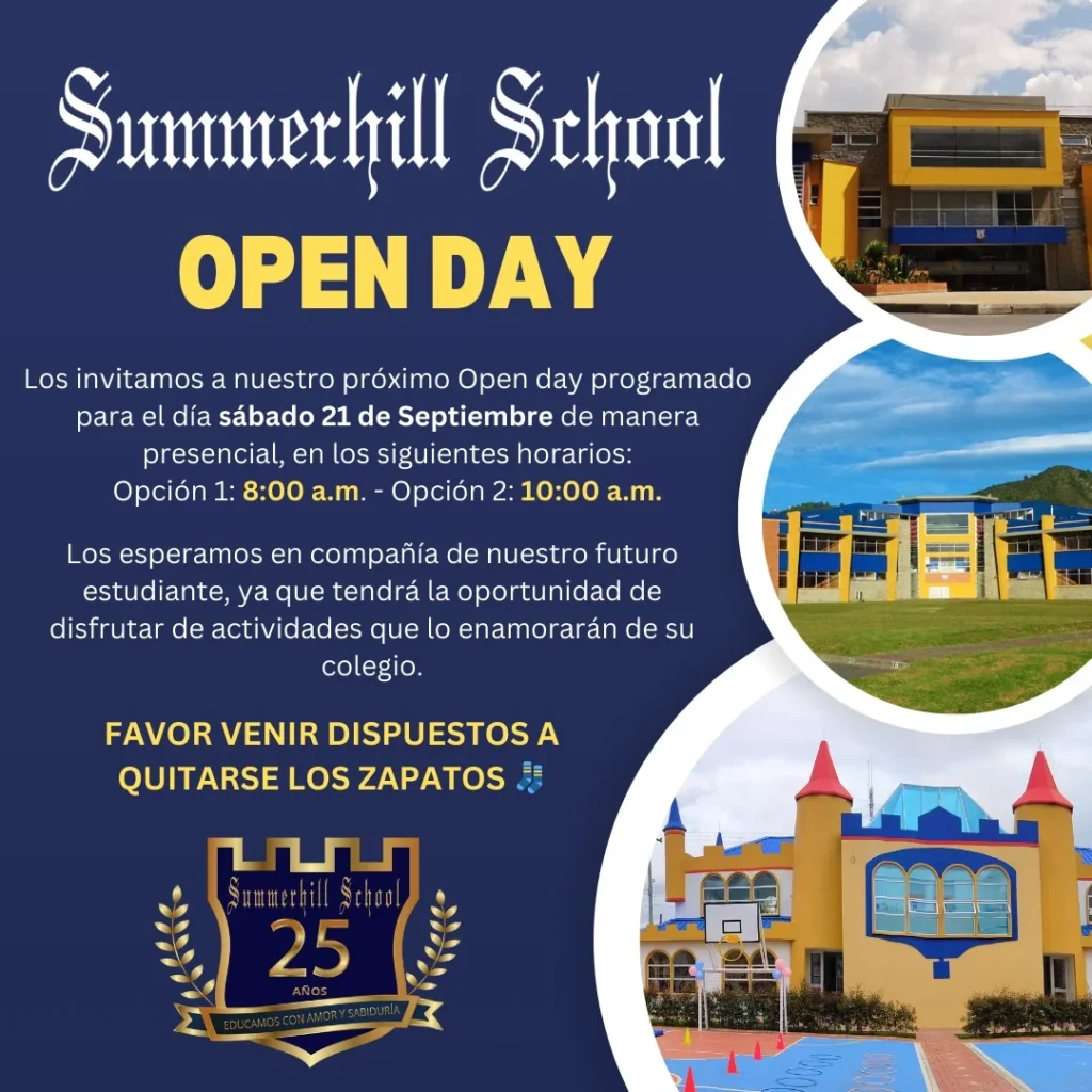 PORTADA Open day summerhill school