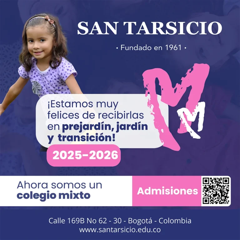 Proceso de admisiones en el Colegio San Tarsicio