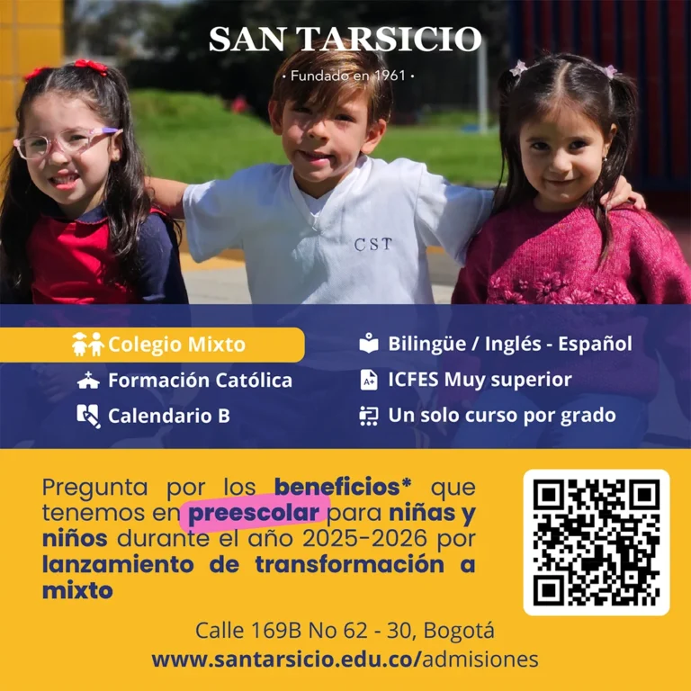 Jornada de puertas abiertas en el Colegio San Tarsicio de Bogotá