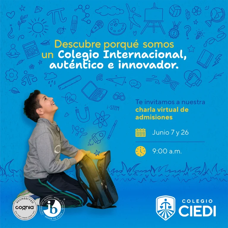 Charla de admisiones y recorrido por el Colegio CIEDI de Bogotá