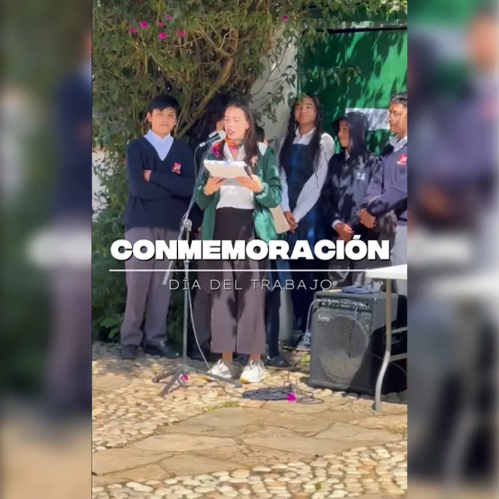 Celebración del Día del Trabajo en el Colegio Campestre José Joaquín Castro Martínez de Bogotá 2 Día del trabajo