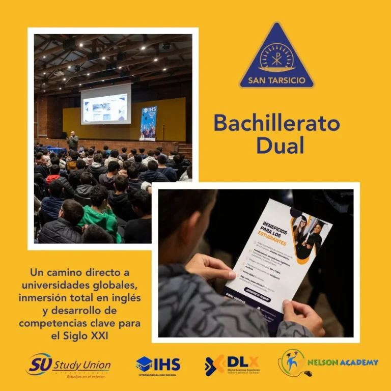 Doble titulación en el Colegio San Tarsicio de Bogotá