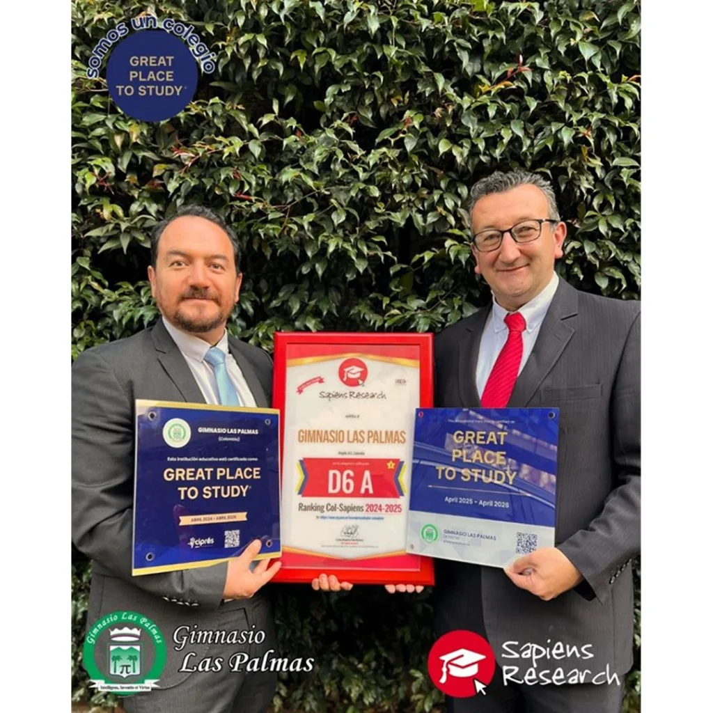 Gimnasio Las Palmas de Bogotá recibe doble reconocimiento 1 Doble reconocimiento