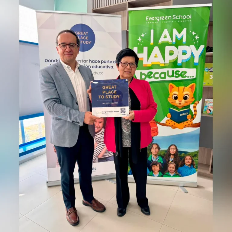 Evergreen School de Bogotá: 6 Estrellas Globales en Felicidad