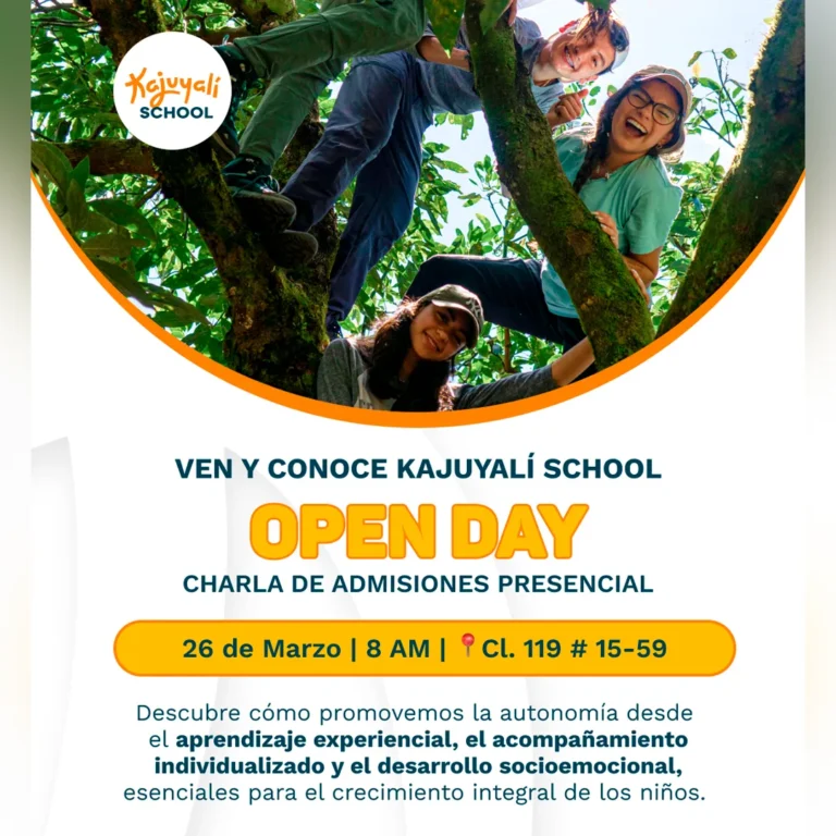 Open Day en Kajuyalí School de Bogotá: conoce su propuesta educativa