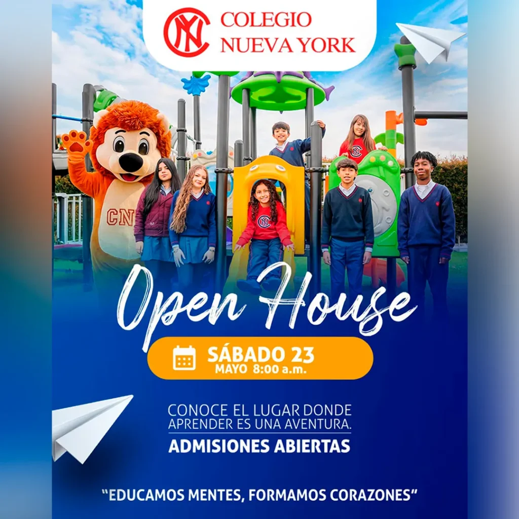 Colegio Nueva York Bogotá: Open House 2026 para familias 4 234567 11zon